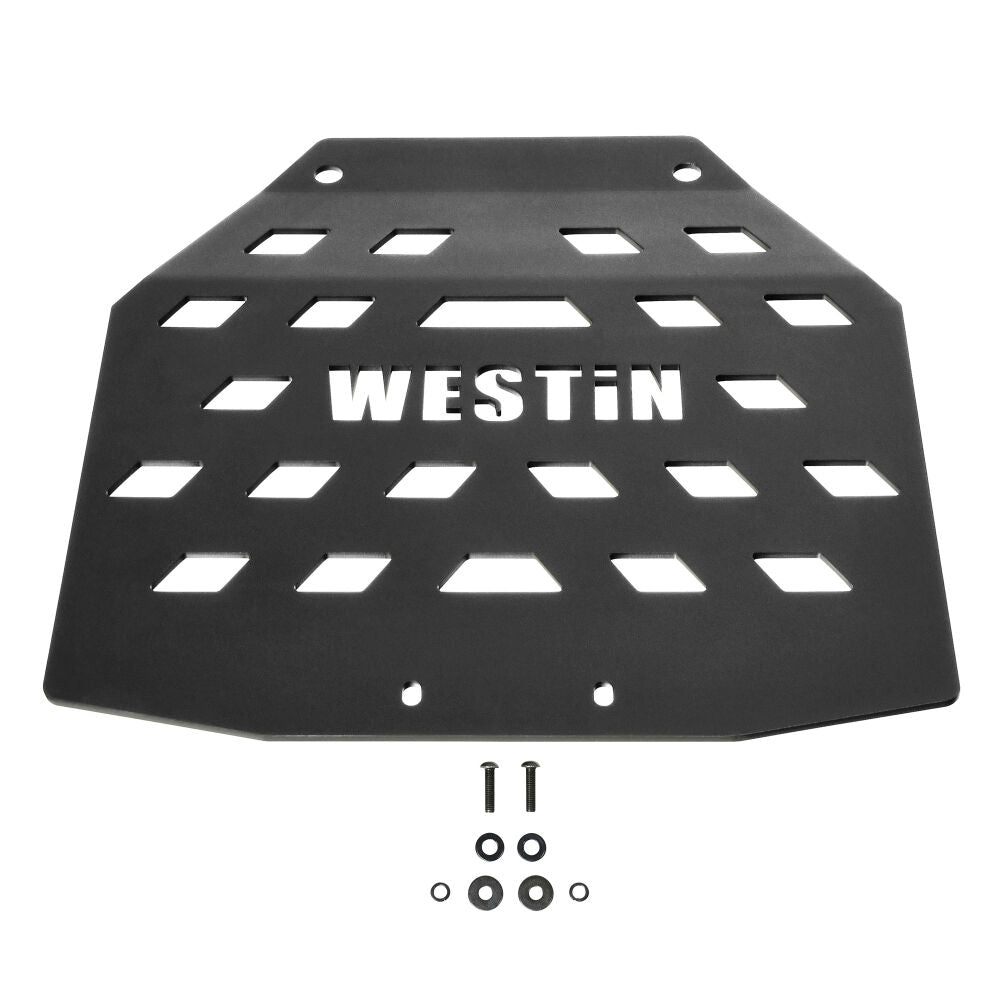 Westin Snyper Transfer Case Skid Plate 42-21085 - Textured Black for Jeep - Heavy-Duty Protection