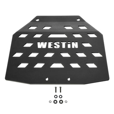 Westin Snyper Transfer Case Skid Plate 42-21085 - Textured Black for Jeep - Heavy-Duty Protection