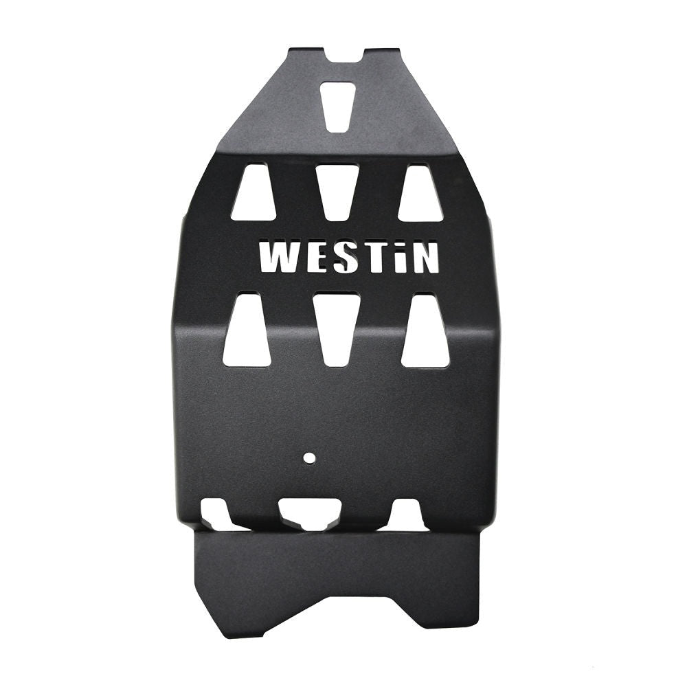 Westin Snyper Oil Pan Skid Plate Textured Black 18-23 Jeep Wrangler JL