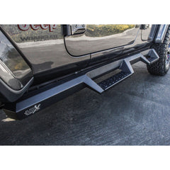 Westin HDX Drop Nerf Step Bars Textured Black - Wrangler JL Unlimited
