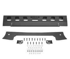 Westin 2018-2023 Jeep Wrangler JL Front Bumper Skid Plate - Textured Black