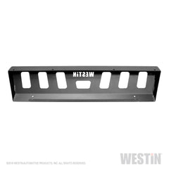 Westin 2018-2023 Jeep Wrangler JL Front Bumper Skid Plate - Textured Black