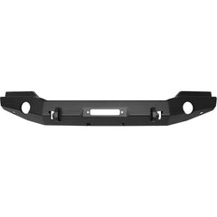 Westin WJ2 Full Width Front Bumper Textured Black 2018-2023 Jeep Wrangler JL - Demonstrating product functionality on a Jeep