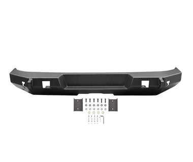Westin Rear Bumper - Textured Black - 2018 - 2023 Jeep Wrangler JL (W/O Sensors)