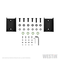 Westin Rear Bumper - Textured Black - 2018 - 2023 Jeep Wrangler JL (W/O Sensors)