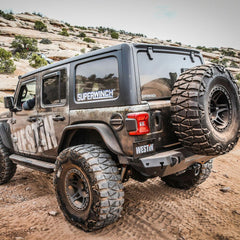 Westin WJ2 Rear Bumper w/ Sensors 2018 - 2023 Jeep Wrangler JL (W/ Sensors)