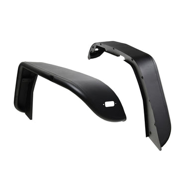 Westin Tube Fenders 2018-2023 Jeep Wrangler JL MPN 62-1025 - Front fender pair with textured black finish