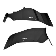 Westin Inner Fenders - Rear - Textured Black-  2018 - 2023 Jeep Wrangler JL