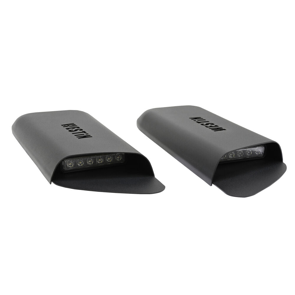 Westin LED Hood Scoops Textured Black