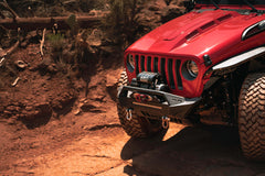 DV8 Offroad Front Bumper w/ Bull Bar 2018+ Jeep Wrangler JL